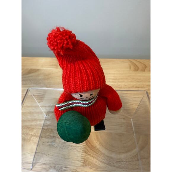 Ljungstroms Of Sweden Tomte Wooden Figure Holding Christmas Tree JL - Picture 6 of 11